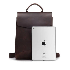 The Gyda Backpack Vintage Leather Travel Backpack
