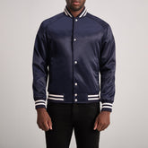 Xander Blue Varsity Jacket