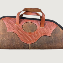 Non-Scoped Leather Long Gun Case