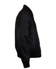 Timeless Midnight Leather Blazer