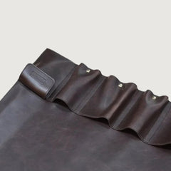 Tuscania Genuine Leather Knife Roll 10 Pockets