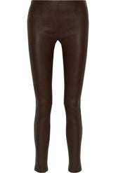 FAUX LEATHER LEGGINGS PANTS