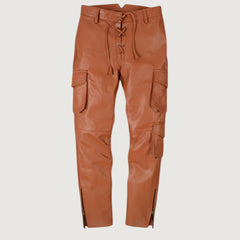 Drifter Leather Cargo Pants