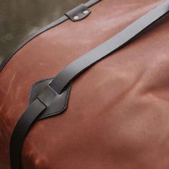 Gift for Home- Leather Log Carrier