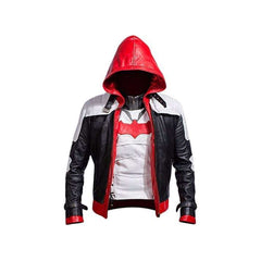 Red Hood Arkham Knight Leather Jacket