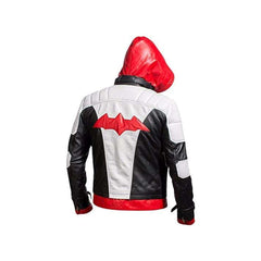 Red Hood Arkham Knight Leather Jacket