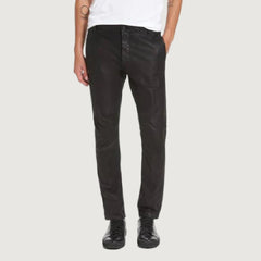 Classic Men's Real Lambskin Leather Pant