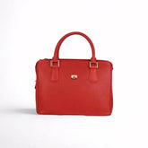 Sienna Luxe Red Leather Handbag
