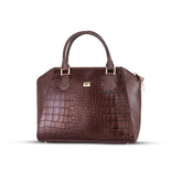 Mystique Chocolate Leather Handbag