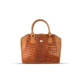 Mystique Tan Brown Leather Handbag