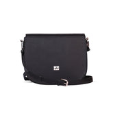 Black Ember Leather Handbag