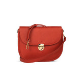 Red Ember Leather Handbag