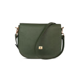 Green Ember Leather Handbag