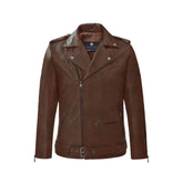 Rutland Spanish Brown Riding Leather Jacket