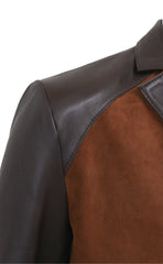 Rustic Ridge Leather Coat