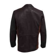 Rustic Ridge Leather Coat