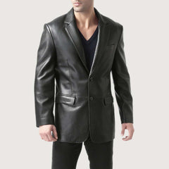 Men's Real Lambskin Leather Blazer