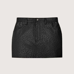 Contour Luxe Leather Skirt