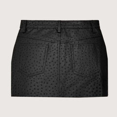 Contour Luxe Leather Skirt