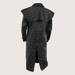 Leather Duster With Cape