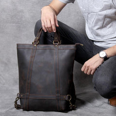 The Icarus Handmade Vintage Leather Backpack