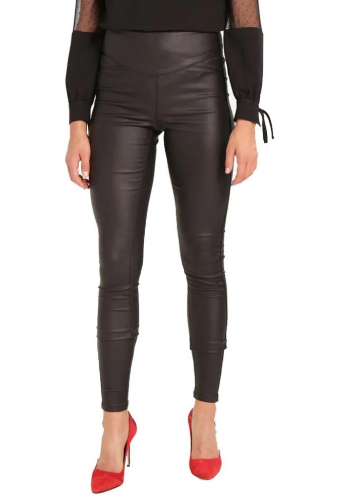 LAMB LEATHER SKINNY LEG PANTS