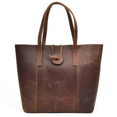 THE TAAVI TOTE HANDCRAFTED LEATHER TOTE BAG