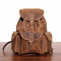 THE ASMUND BACKPACK GENUINE LEATHER RUCKSACK