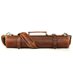 Torino Ranch Leather Chef Knife Roll