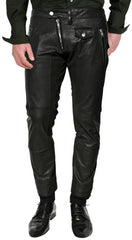 Men's Real Lambskin Leather Stylish Pant