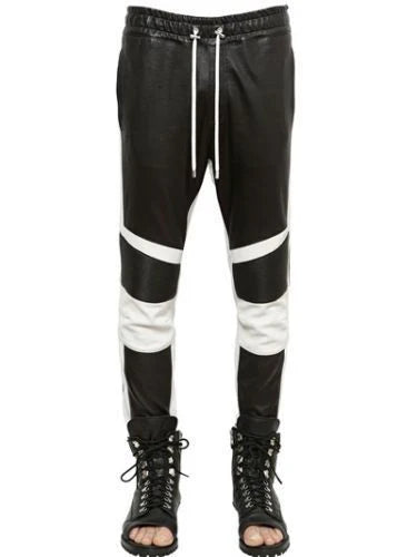 Men's Real Lambskin Leather Trousers