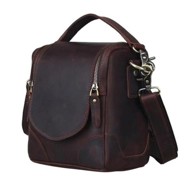 THE CALISTA SMALL LEATHER CAMERA BAG