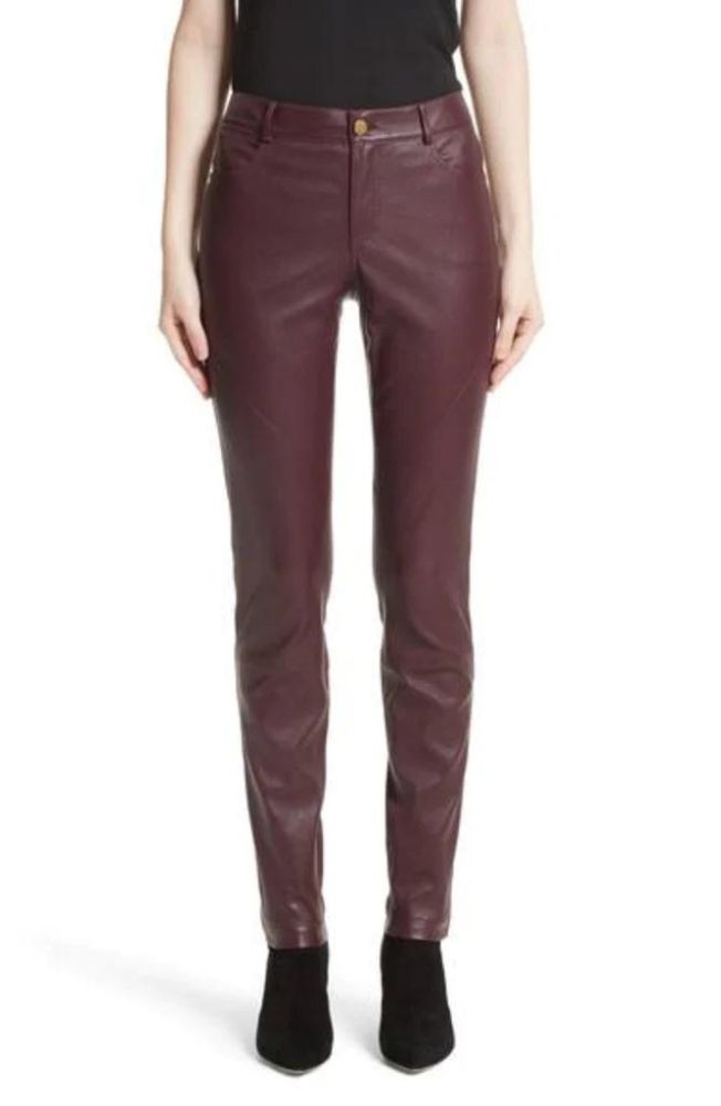 SPANX LEATHER PANTS