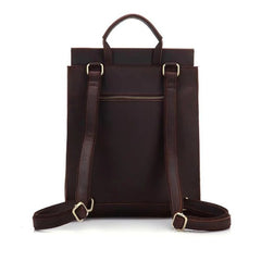 THE GYDA BACKPACK VINTAGE LEATHER TRAVEL BACKPACK