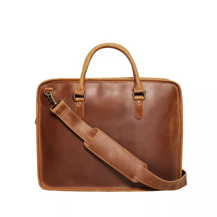 THE HEMMING LEATHER MESSANGER BAG