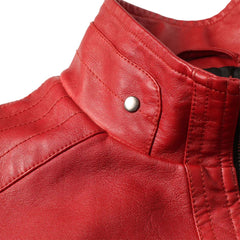 MatPat Red Leather Jacket