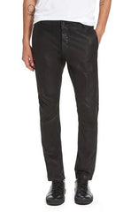 Classic Men's Real Lambskin Leather Pant