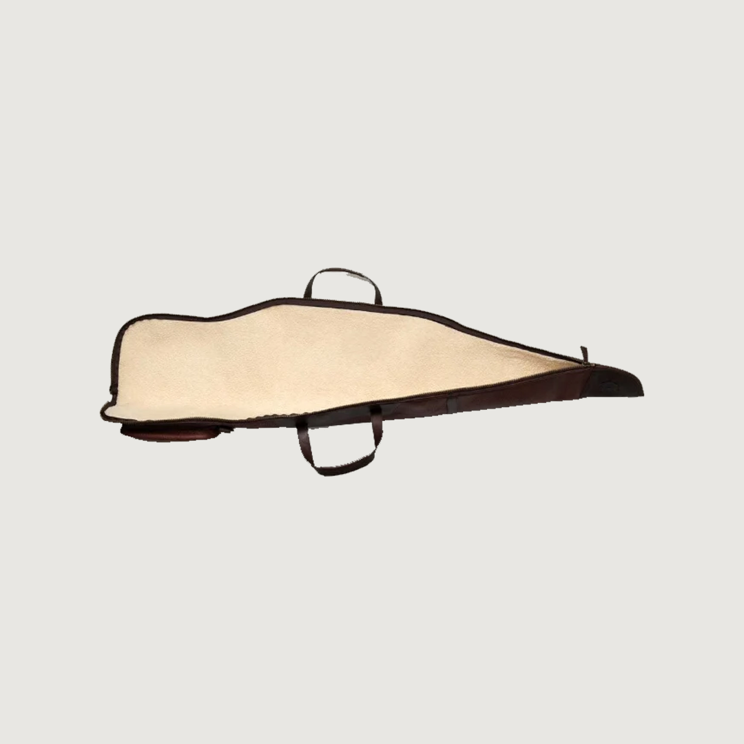 Two Toned Thick Leather Rifle Case