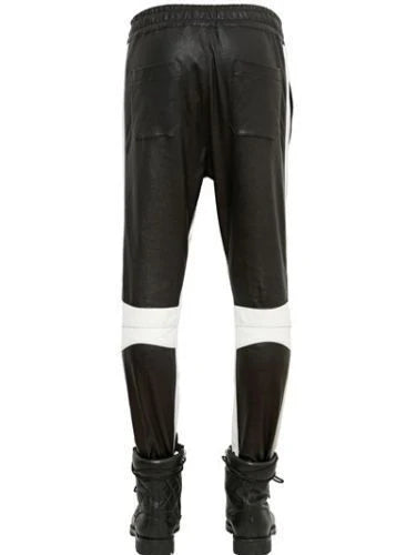 Men's Real Lambskin Leather Trousers