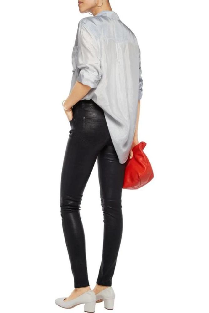 SATURN LEATHER PANTS