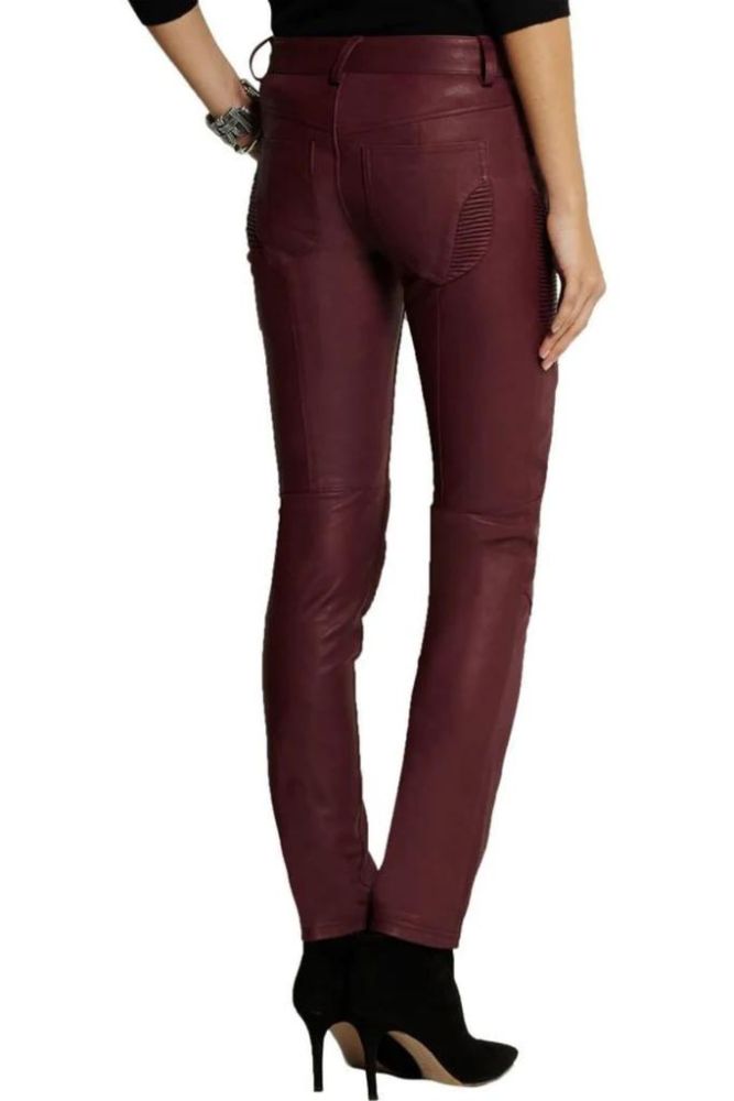 STEHMANN WOMEN'S LEATHER PANTS