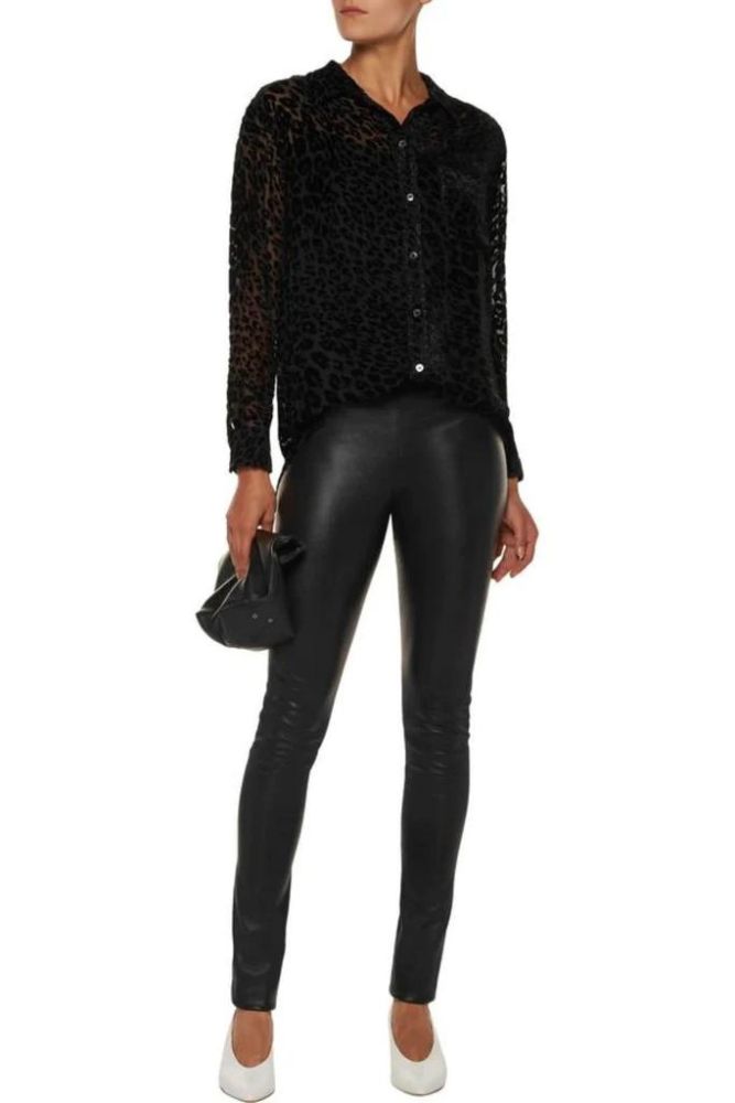 WOMEN’S MISSONI FAUX LEATHER PANTS