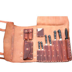 The Stinger - Professional Chef's Leather Knife Roll