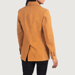 Norma Brown Nubuck Blazer