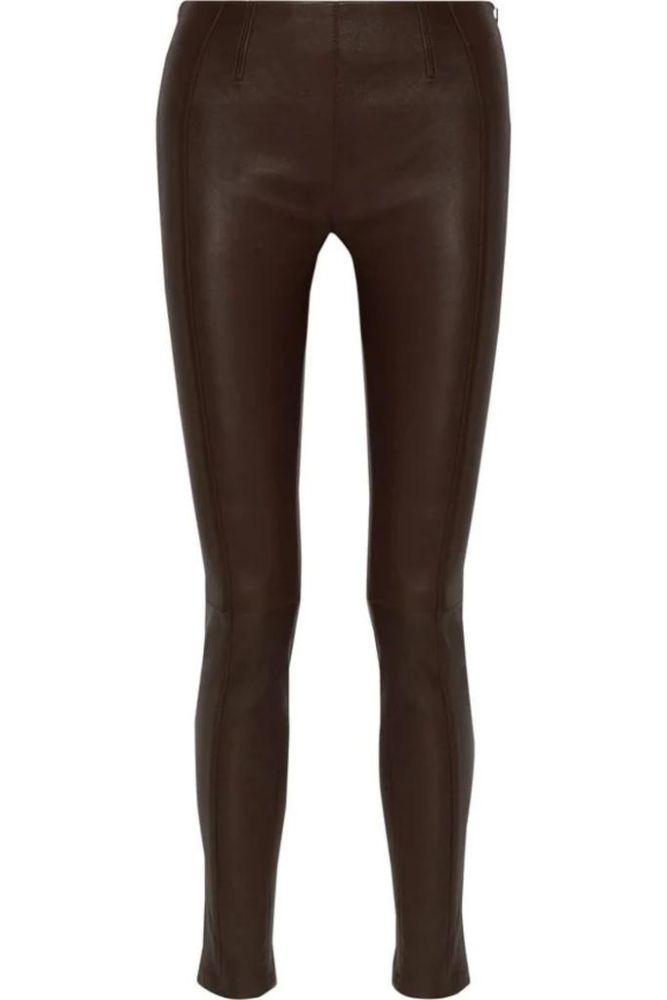 FAUX LEATHER LEGGINGS PANTS