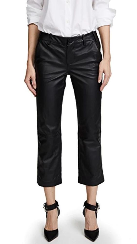 VERONICA BEARD LEATHER PANTS