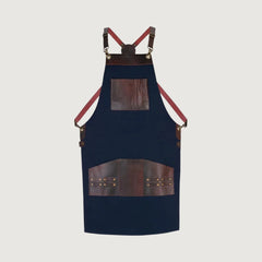 The Bedfordshire Canvas Blue Apron