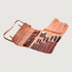 Classic Leather Knife Roll
