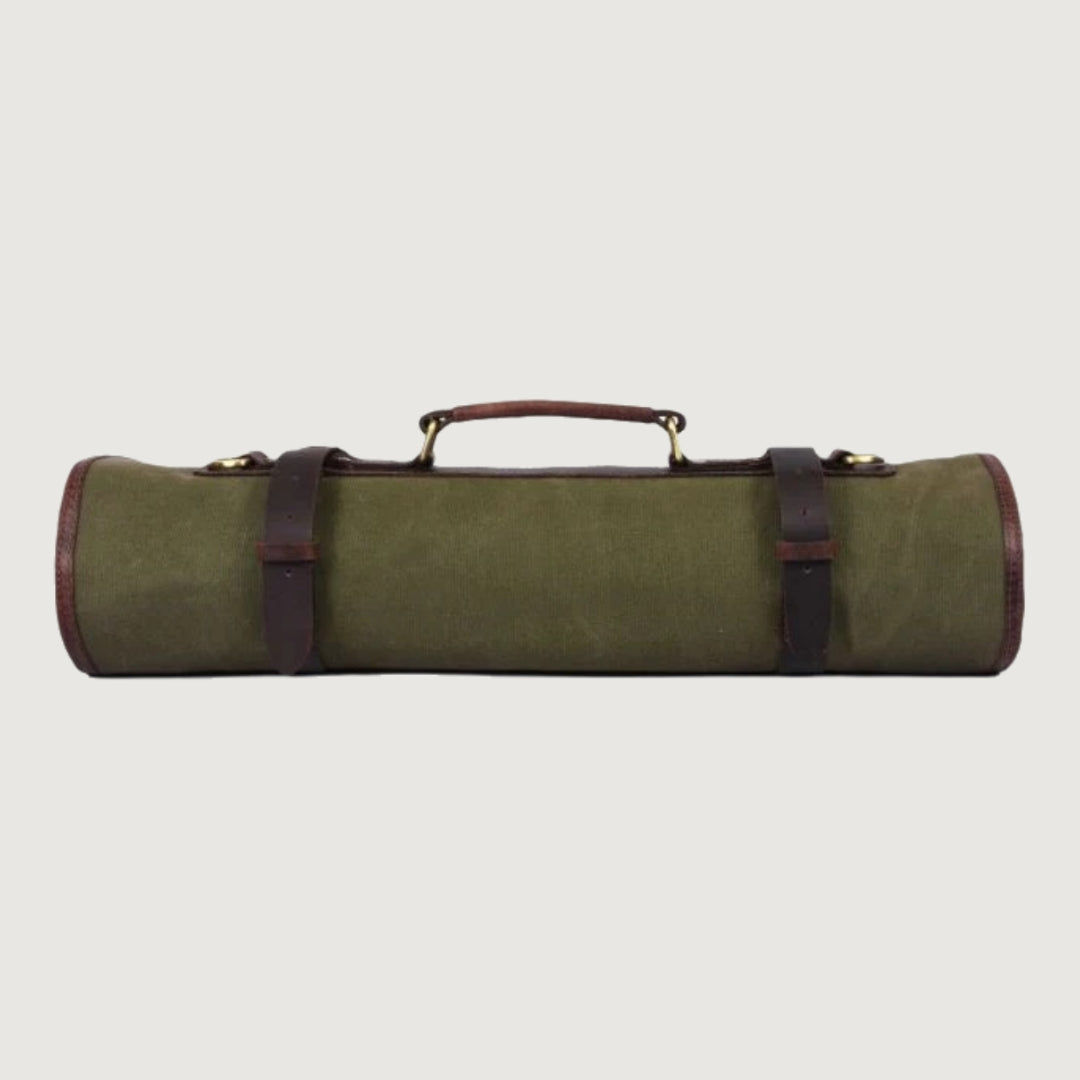 Handmade Waxe Knife Roll