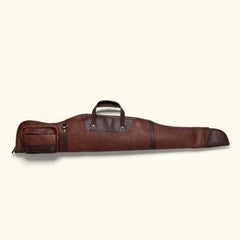 Two Toned Thick Leather Rifle Case